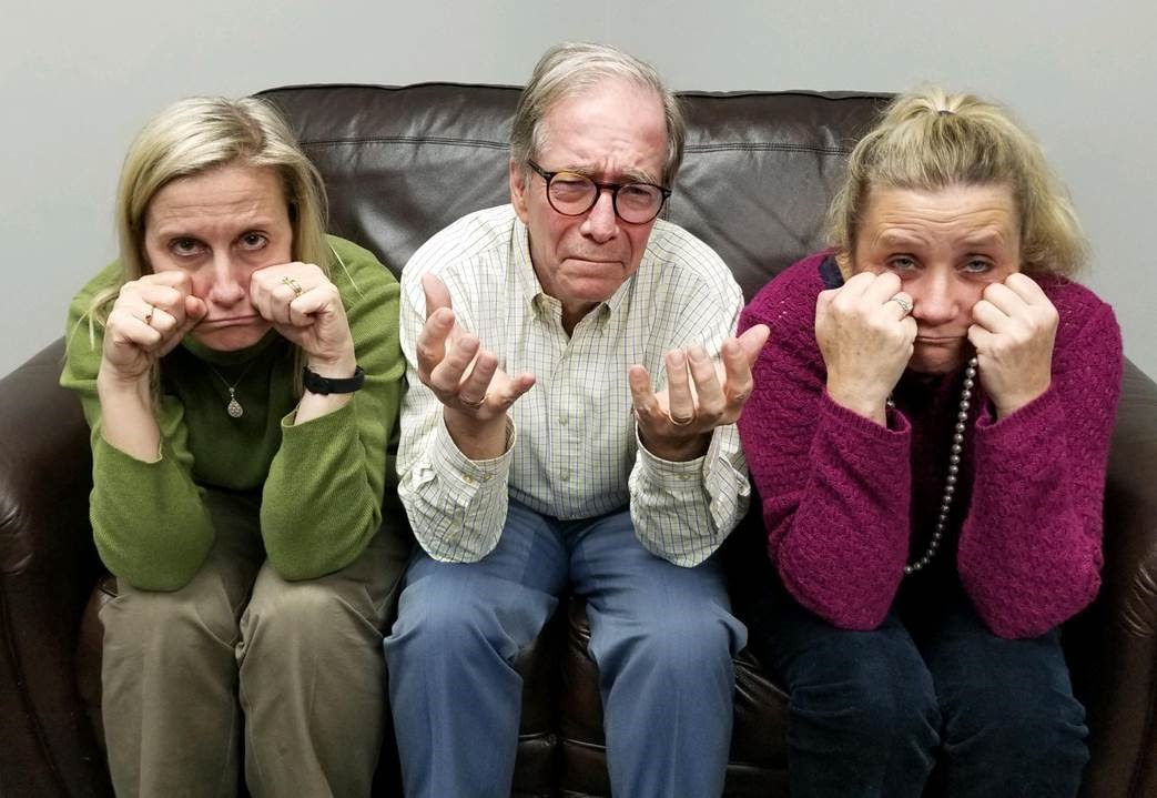 Sad Richard, Karen and Karen