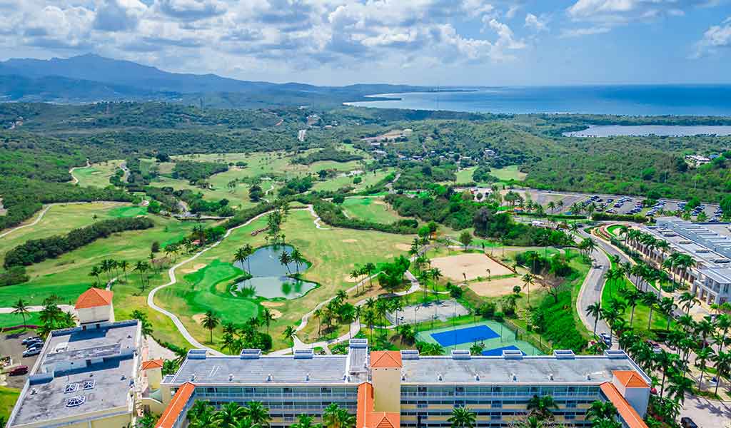 El Conquistador Resort Resort Aerial View of Golf Course