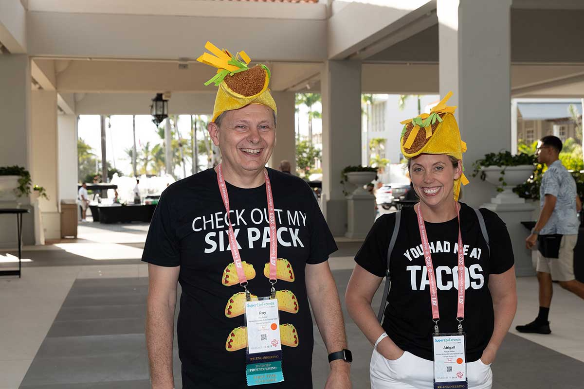 SuperConference activities, comaraderie, and fun